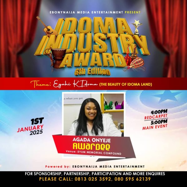 Agada Onyeje: Idoma’s Business Icon of the Year