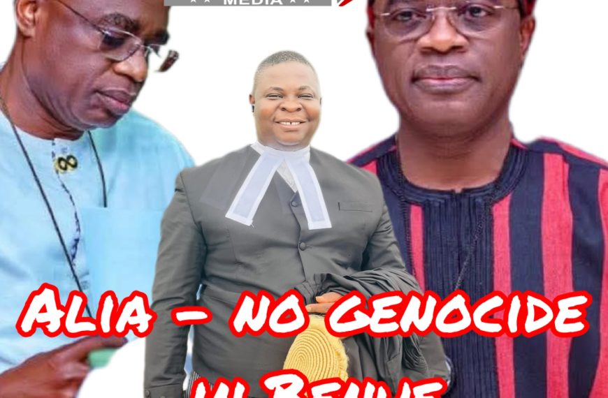 BAR. IDOKO: THE BENUE GENOCIDE DEBATE — WHEN POLITICAL CORRECTNESS OVERSHADOWS TRUTH 