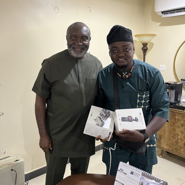 Barr. Godwin Obla (SAN) Supports Ebonynaija MediaBlog with Media Gadgets Worth Millions