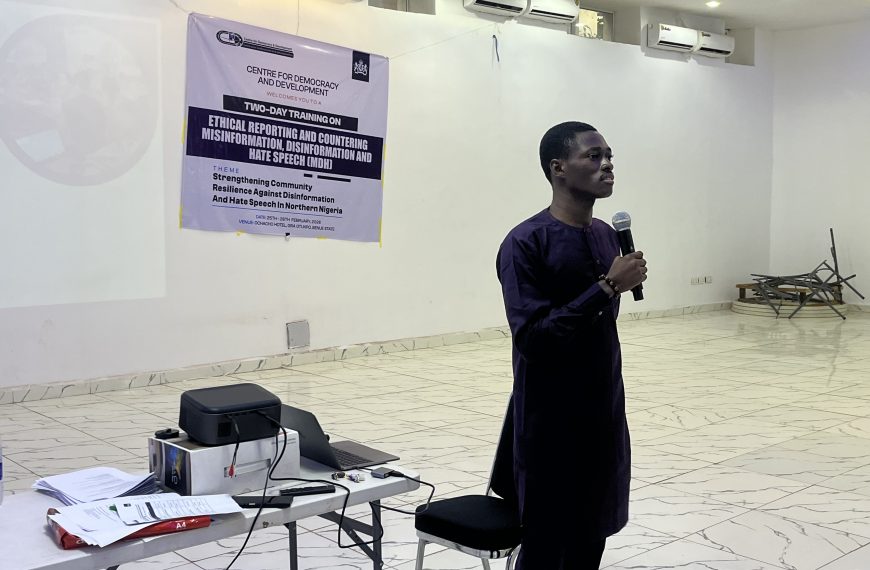 CDD Begins Two-Day Training on Ethical Reporting in Otukpo