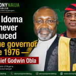 Obla Reveals Why Idoma Has Failed to Produce Benue Governor in Nearly 50 Years