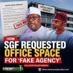 How SGF requested office space for ‘fake agency