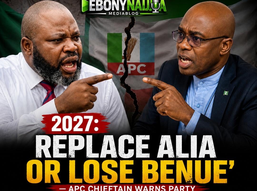 2027: Replace Alia or lose Benue’ — APC chieftain warns party
