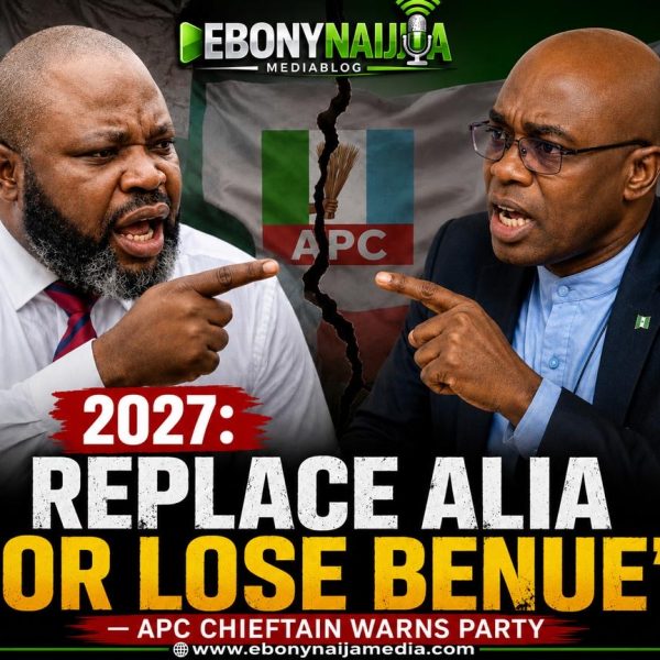 2027: Replace Alia or lose Benue’ — APC chieftain warns party