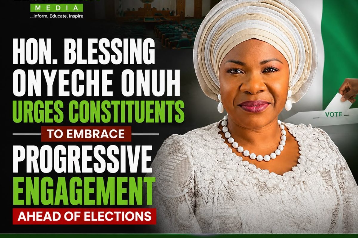 Hon. Blessing Onyeche Onuh Urges Constituents to Embrace Progressive Engagement Ahead of Elections
