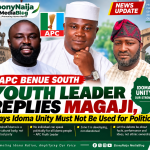 APC Benue South Youth Leader Replies Magaji, Says Idoma Unity Must Not Be Used for Politics