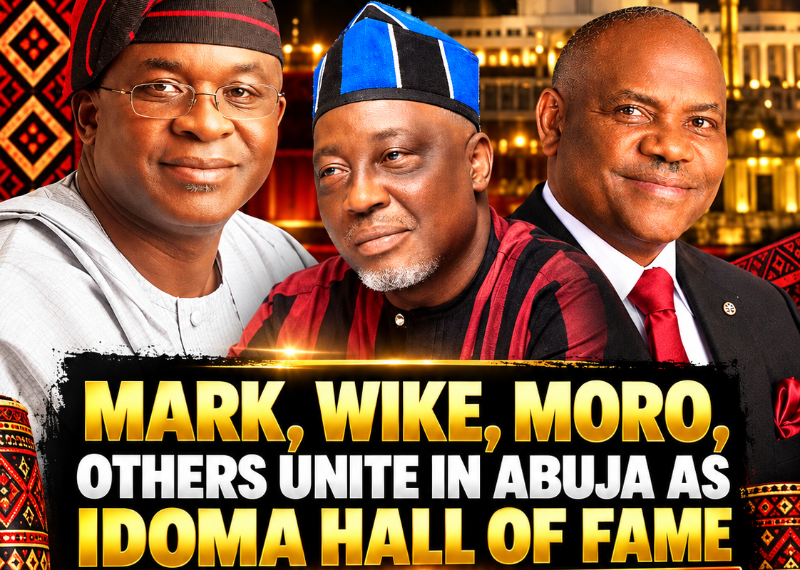 Mark, Wike, Moro, others unite in Abuja as Idoma Hall of Fame honours over 80