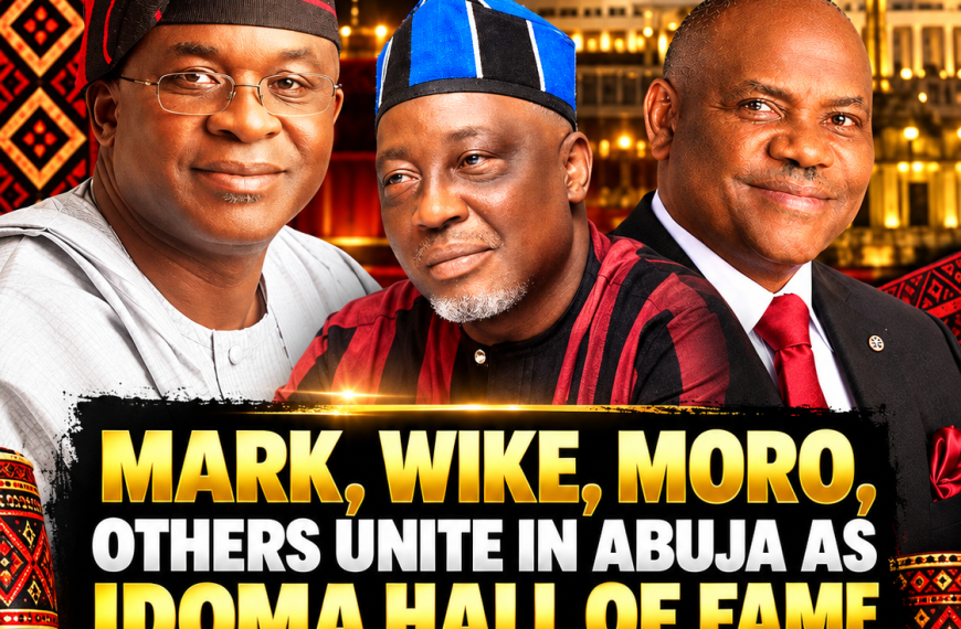Mark, Wike, Moro, others unite in Abuja as Idoma Hall of Fame honours over 80